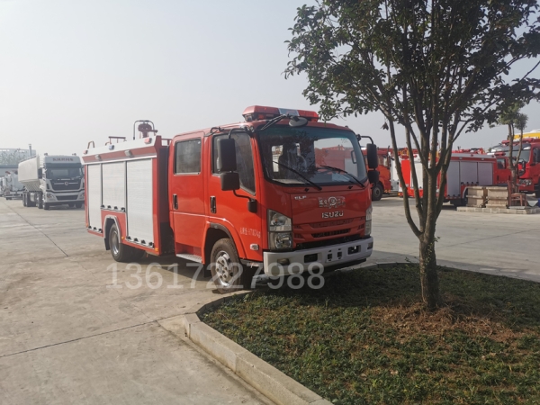 五十铃3.5吨泡沫消防车