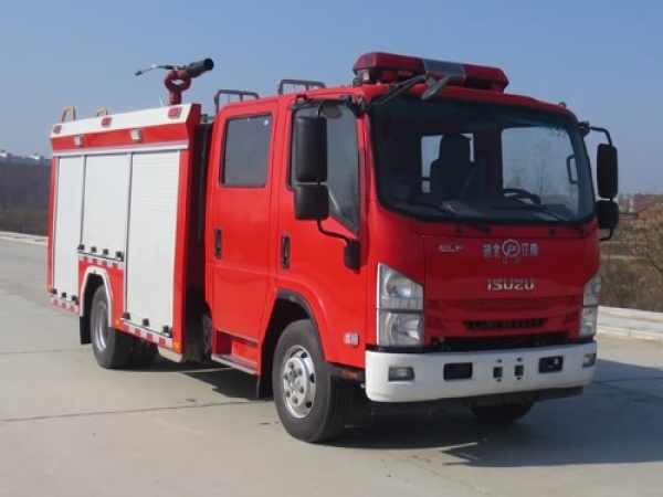 五十铃3.5吨泡沫消防车