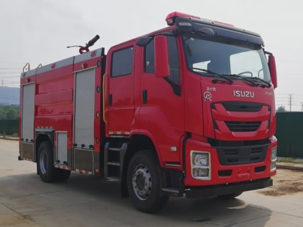 庆铃6.3吨泡沫消防车