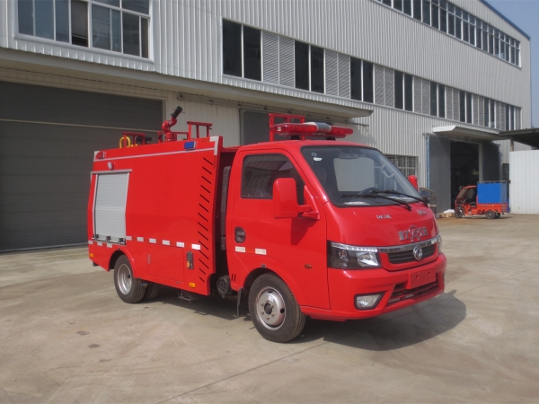 途逸单排水罐消防车（蓝牌）