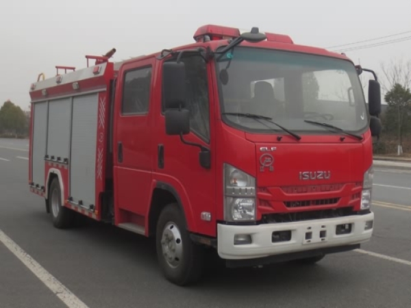 庆铃2.5吨泡沫消防车
