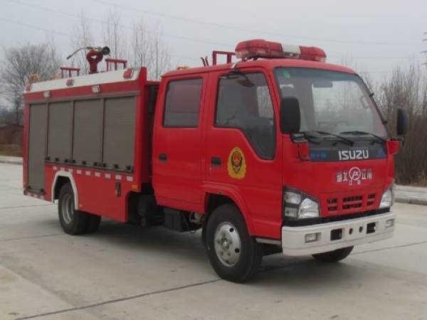 五十铃2吨水罐消防车