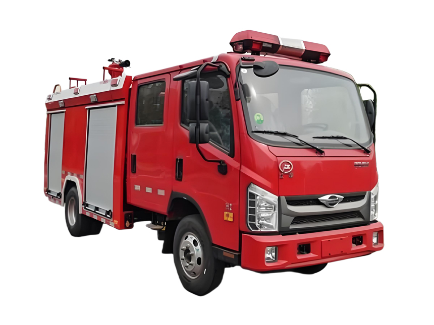 福田2.8吨水罐消防车