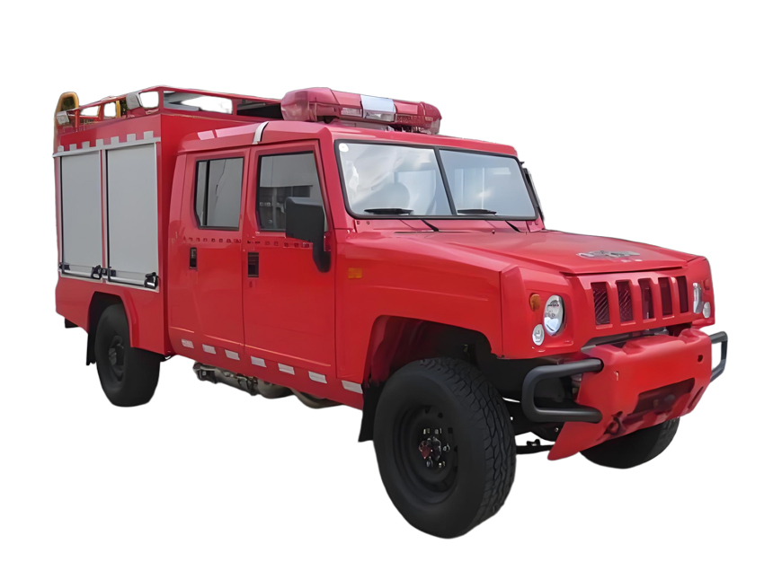 4×4双排器材消防车