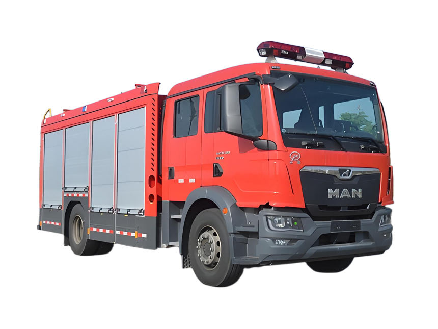 德国曼恩压缩空气泡沫消防车